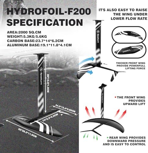 Vue 5 de Spatium Unpowered Hydrofoil Boards