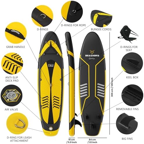 Vue 4 de Calmmax Stand Up Paddle