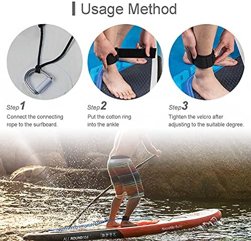 Vue 4 de Gocuode Leash Paddle De