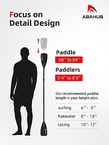Vue 3 de Abahub Pagaie Paddle En