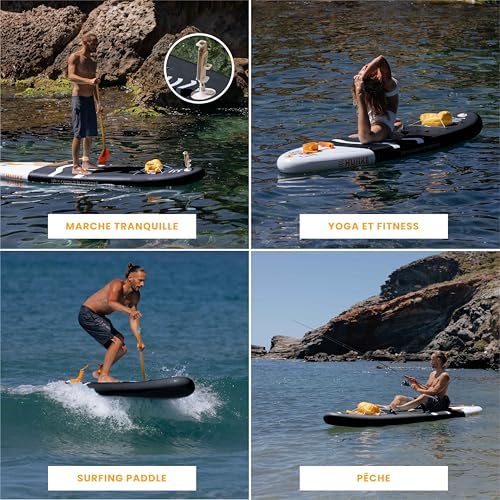 Vue 5 de Huiike Paddle Gonflable Adulte