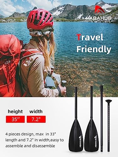Vue 6 de Abahub Pagaie Paddle En