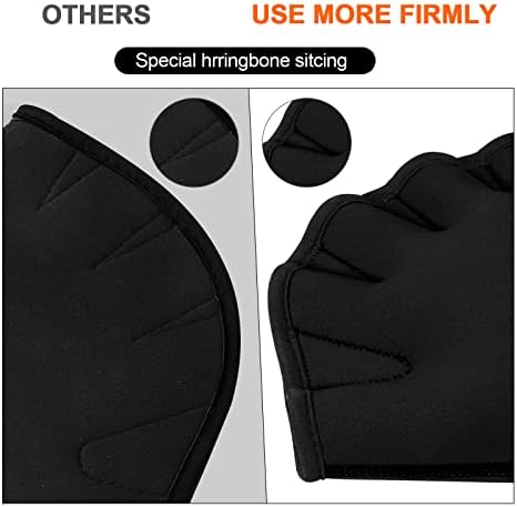 Vue 4 de Tagvo Gants De Natation