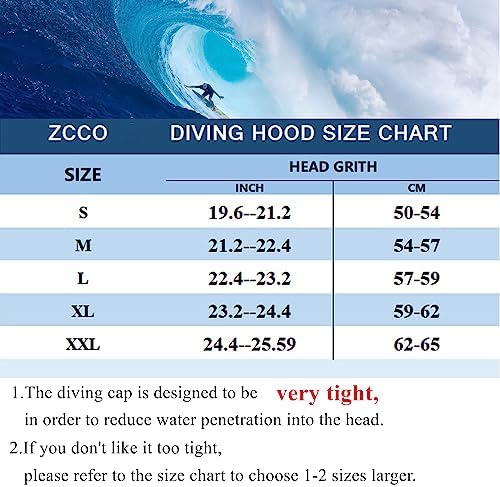 Vue 5 de Zcco Cagoule De Plongee