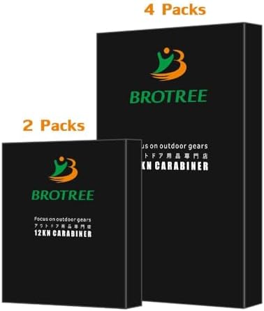 Vue 7 de Brotree Mousqueton Verrouillage Aluminium