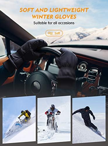 Vue 6 de Gants Hiver Homme Femme