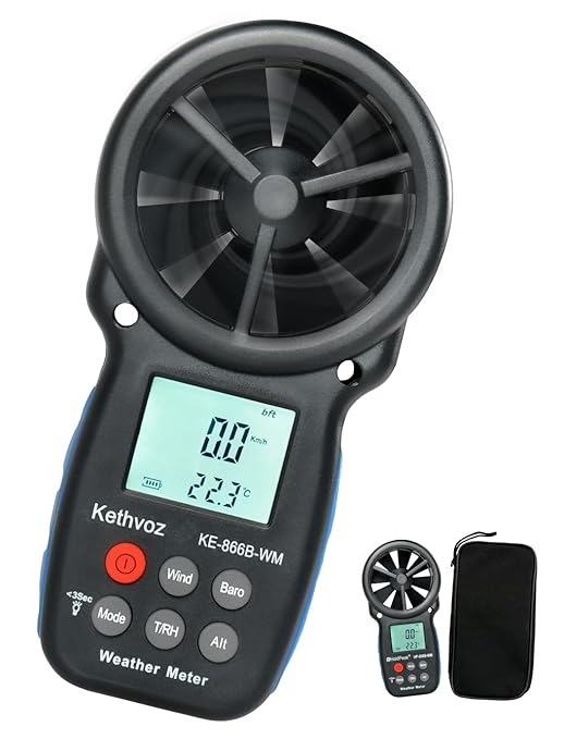 Vue 1 de Kethvoz Anemometre Numerique Anemometer