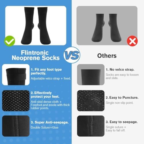Vue 2 de Flintronic Chaussettes En Neoprene