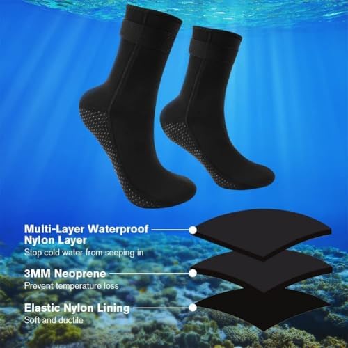 Vue 4 de Flintronic Chaussettes En Neoprene