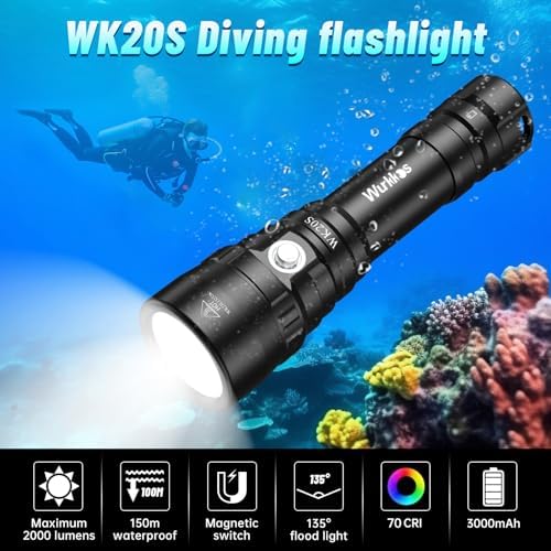 Vue 2 de Wurkkos Lumens Lampe De