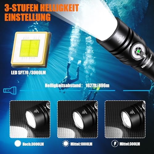 Vue 3 de Wurkkos Dl Lampe De