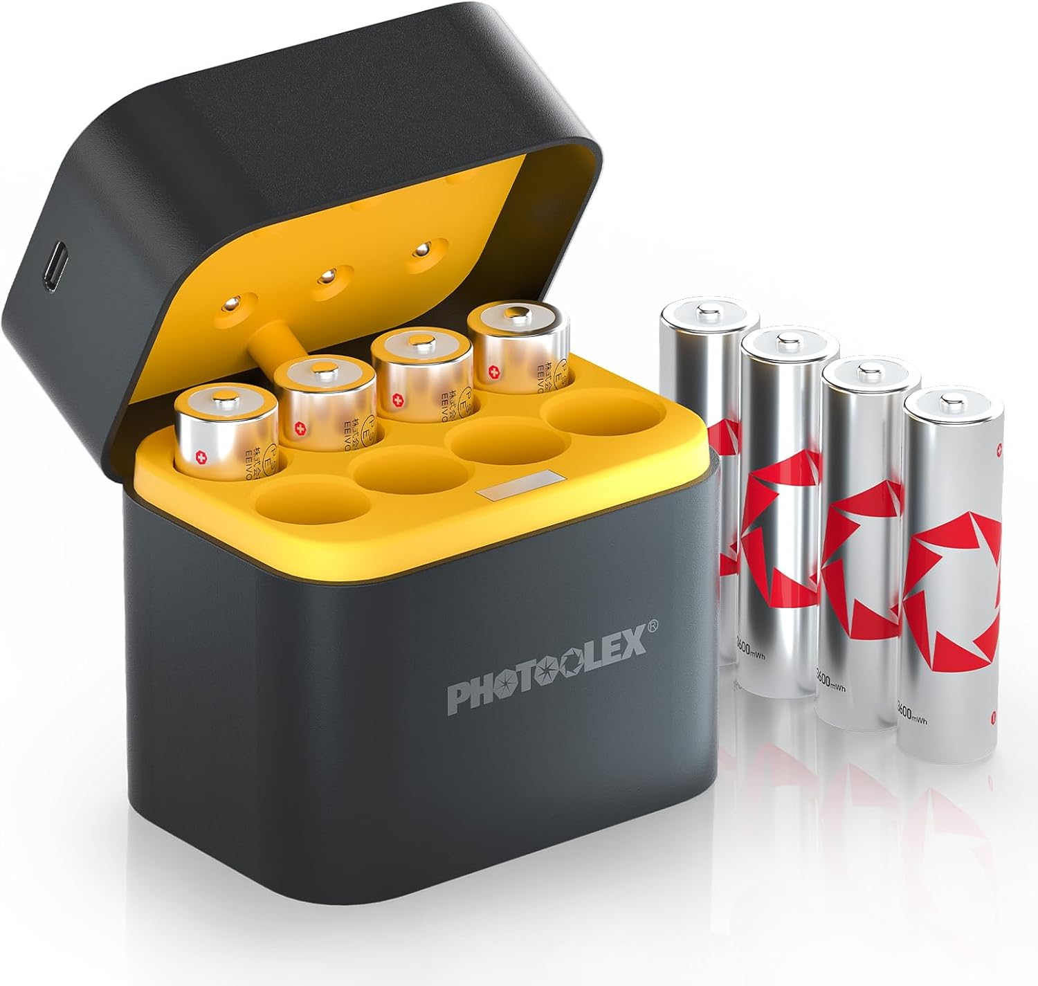 Photoolex Pile Rechargeable Aa - Équipement sports extrêmes haute performance