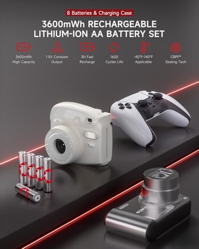 Vue 2 de Photoolex Pile Rechargeable Aa