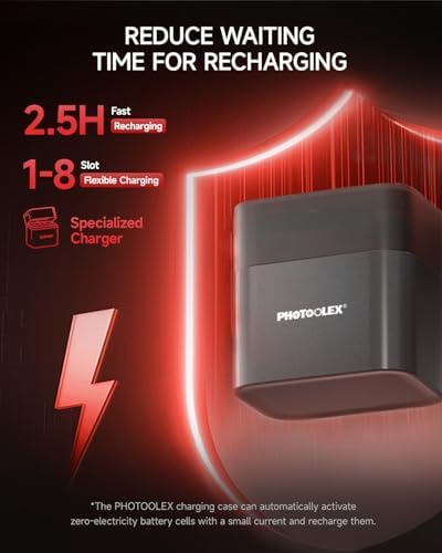 Vue 6 de Photoolex Pile Rechargeable Aa