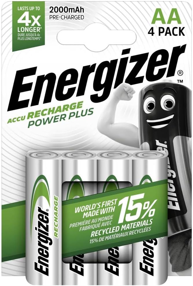 Vue 1 de Energizer Piles Rechargeables Aa