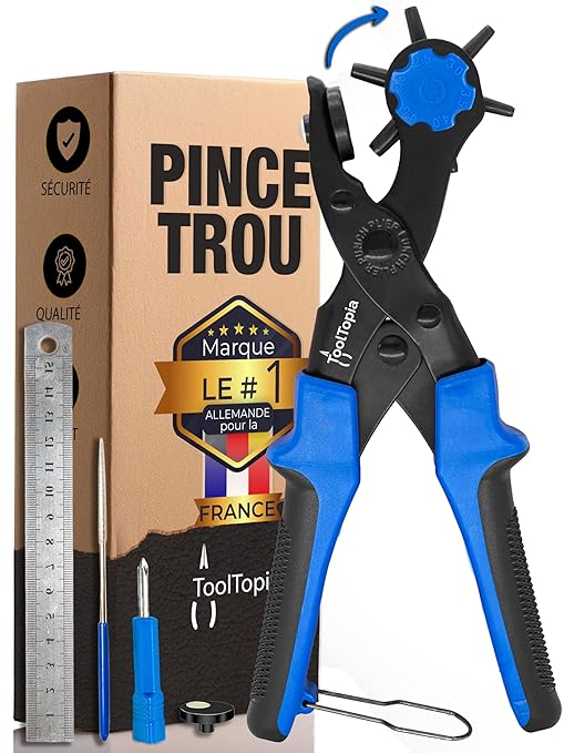 Vue 1 de Pince Perforatrice Pour Cuir