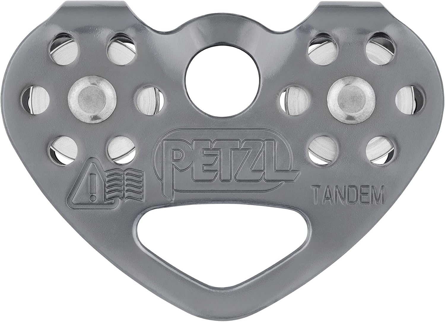 Petzl Tandem Mixte Grau - Équipement sports extrêmes haute performance