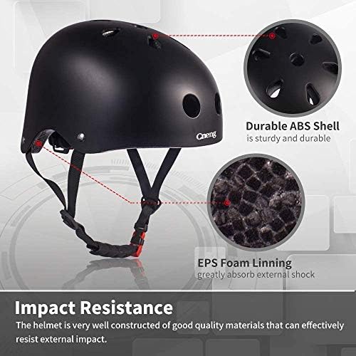 Vue 3 de Casque Trotinette Adulte Enfants