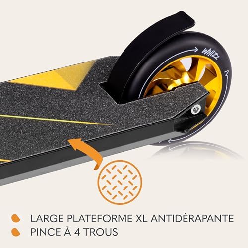 Vue 5 de Lionelo Trottinette Whizz Roulements