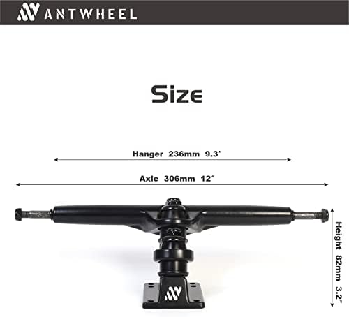 Vue 2 de Antwheel Sidewinder Ii Longboardskateboardsurf