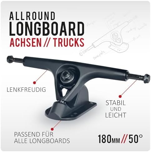 Vue 2 de Jucker Hawaii Longboard Trucks