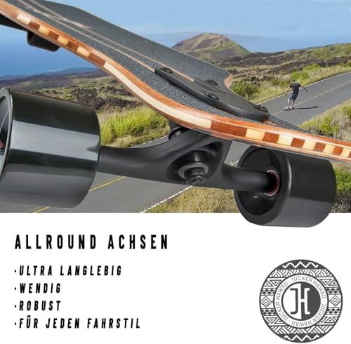 Vue 4 de Jucker Hawaii Longboard Trucks