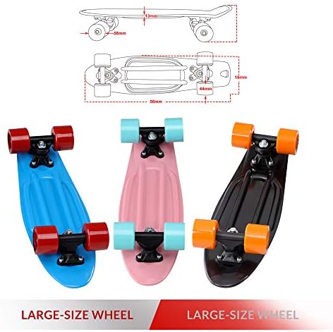 Vue 5 de Monzana Skateboard Roues Abec