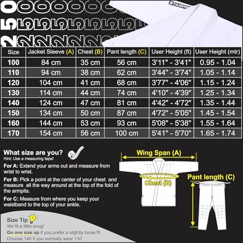 Vue 2 de Judo Kimono Gi Grammes