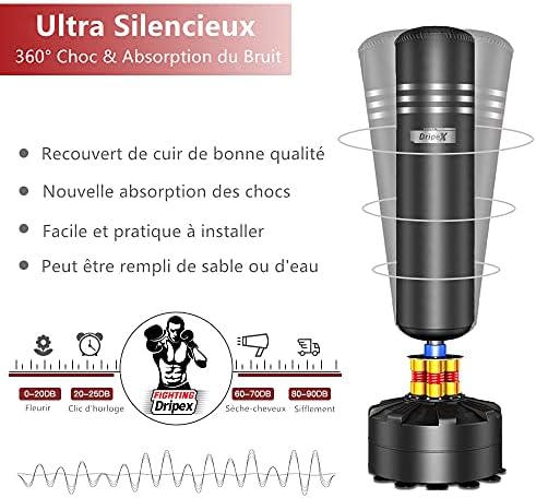 Vue 4 de Dripex Sac De Frappe