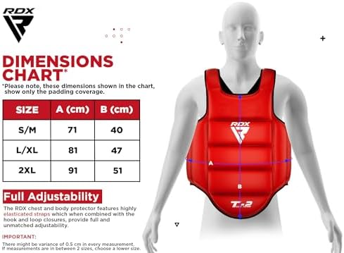 Vue 5 de Rdx Tkd Plastron De