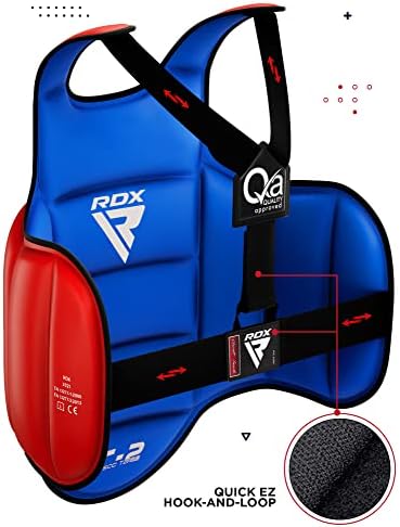 Vue 6 de Rdx Tkd Plastron De