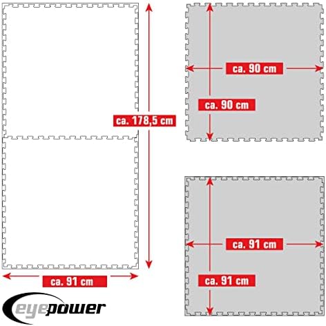 Vue 7 de Eyepower Tapis Puzzle De