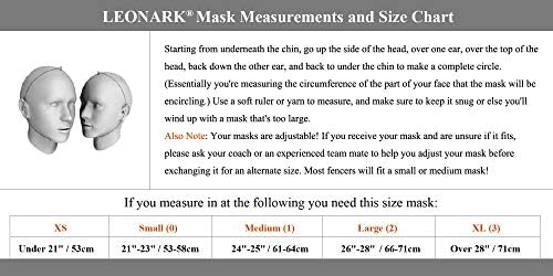 Vue 2 de Leonark Epee Descrime Masque