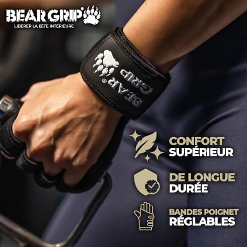 Vue 5 de Bear Grip Gants Dentrainement