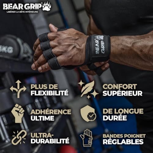 Vue 7 de Bear Grip Gants Dentrainement