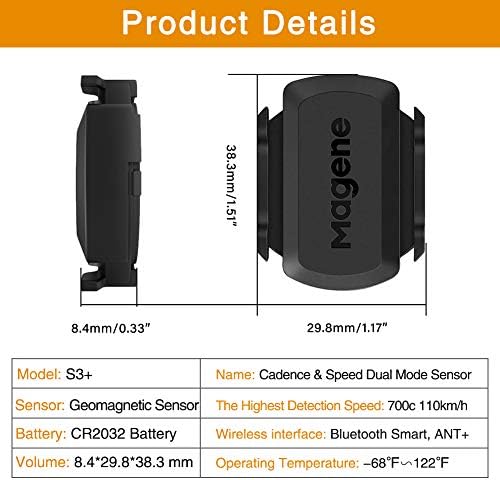 Vue 6 de Magene Capteur De