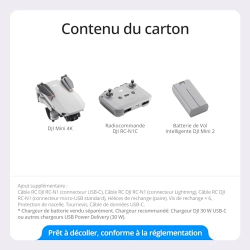 Vue 7 de Dji Mini Drone