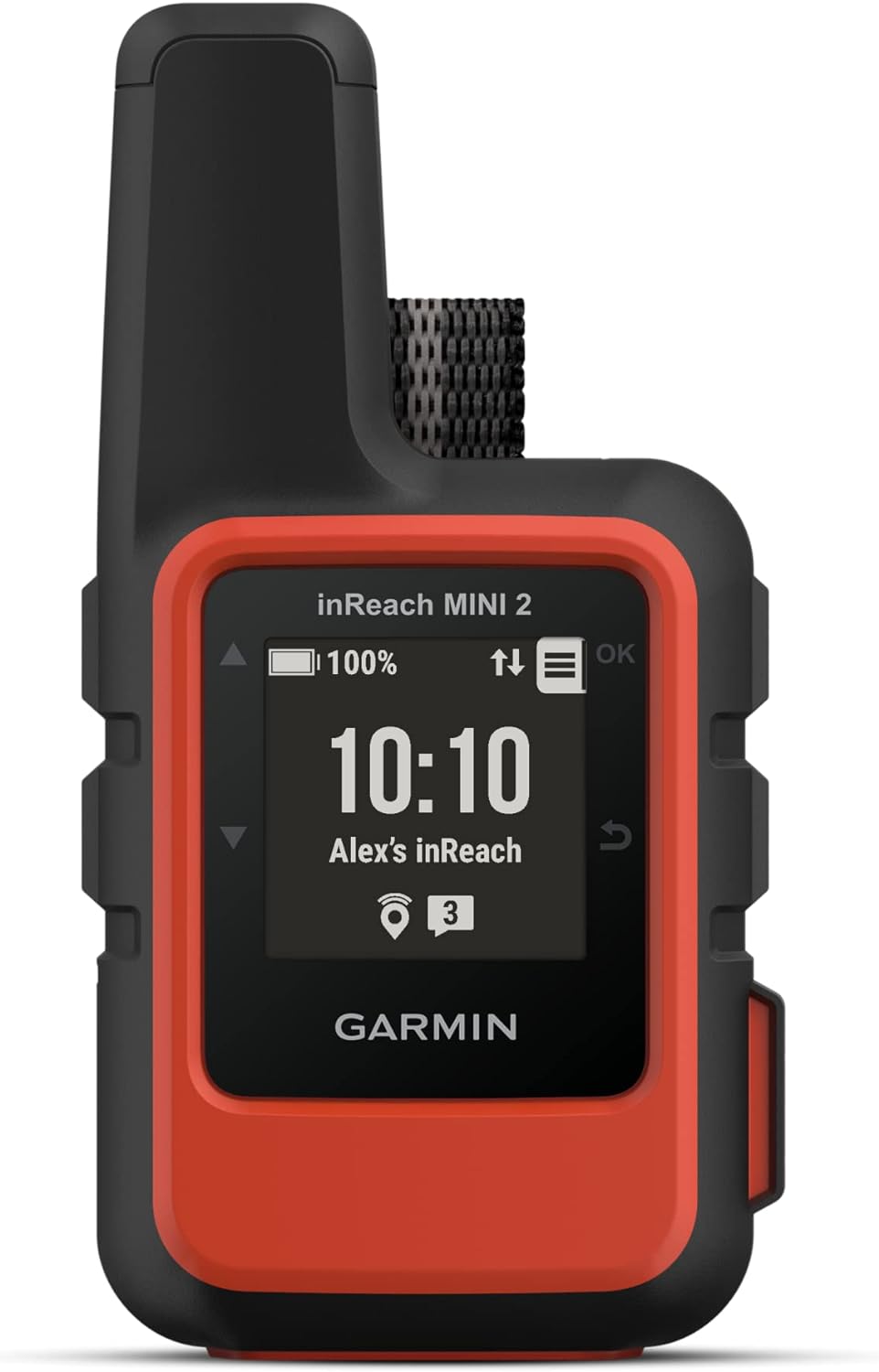 Vue 1 de Garmin Inreach Mini Rouge