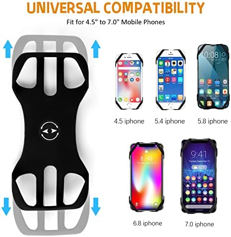Vue 3 de Support Telephone Velo Universel