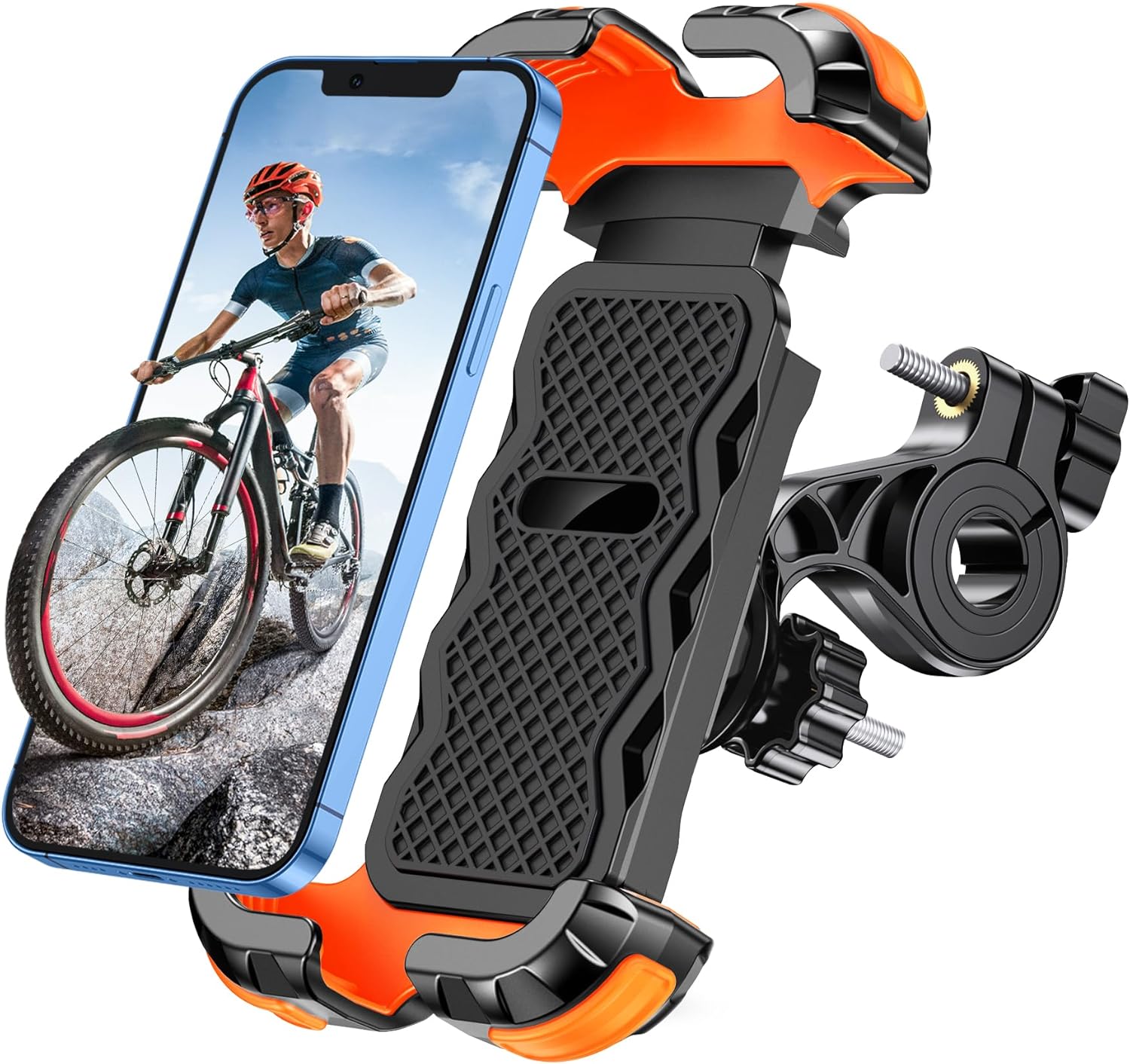 Vue 1 de Glangeh Support Telephone Velo