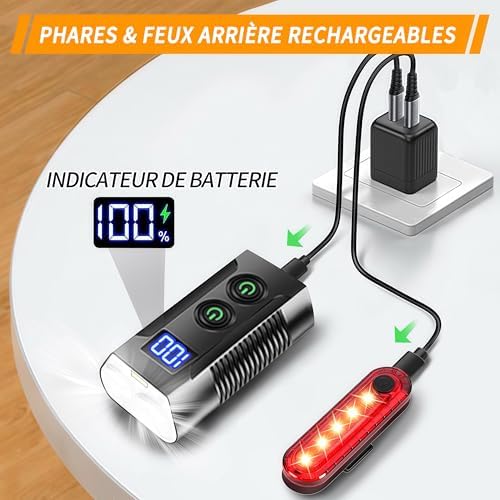 Vue 5 de Rehkittz Lumiere Velo Lumen