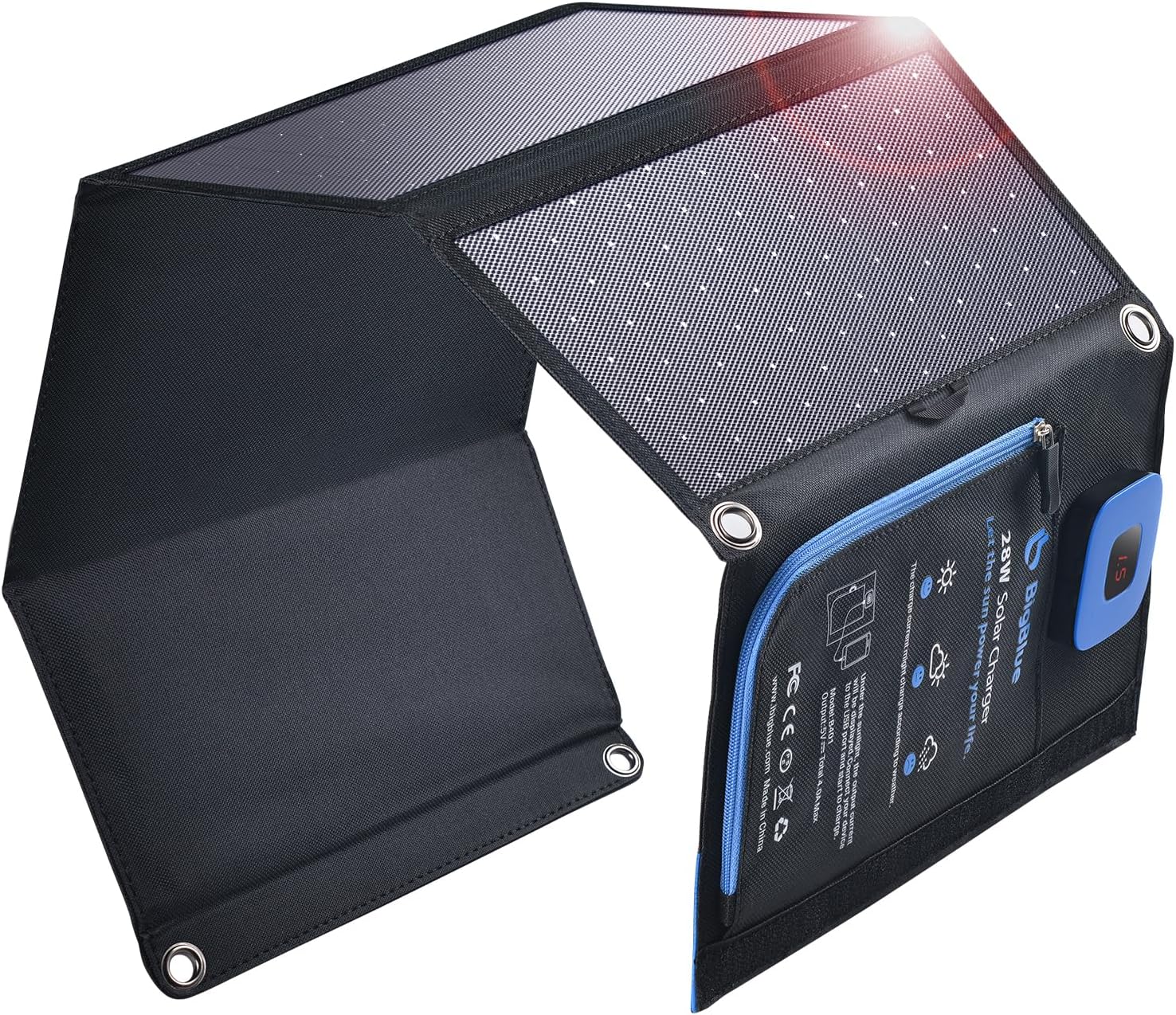 Vue 1 de Panneau Solaire Pliable