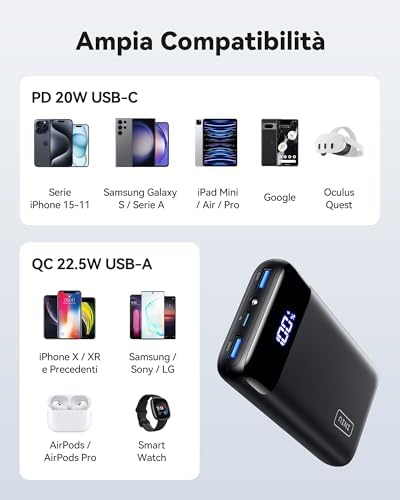 Vue 6 de Iniu Batterie Externe