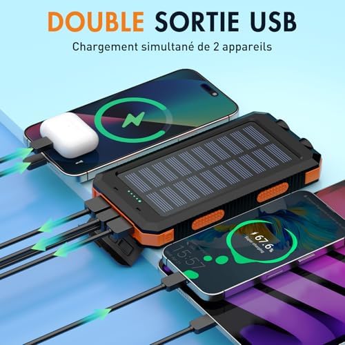 Vue 4 de Vikeri Power Bank Chargeur