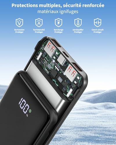 Vue 6 de Batterie Externe Mah
