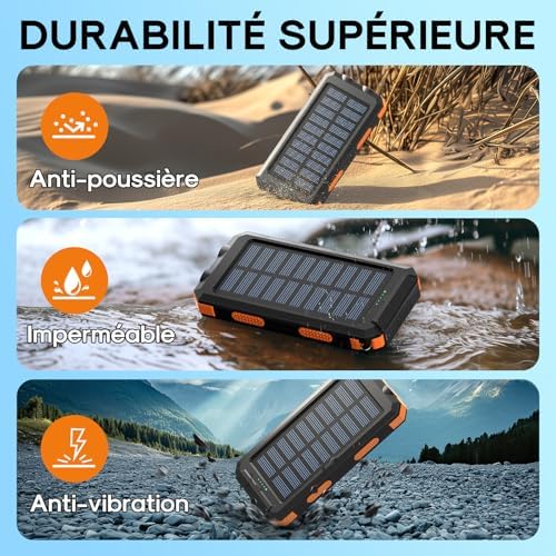 Vue 6 de Vikeri Power Bank Chargeur