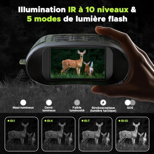 Vue 5 de Jumelles Vision Nocturne Mp