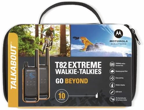 Vue 6 de Motorola Walkietalkie Tlkrtextreme Negro