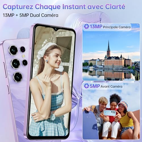 Vue 5 de Oukitel Telephone Portable