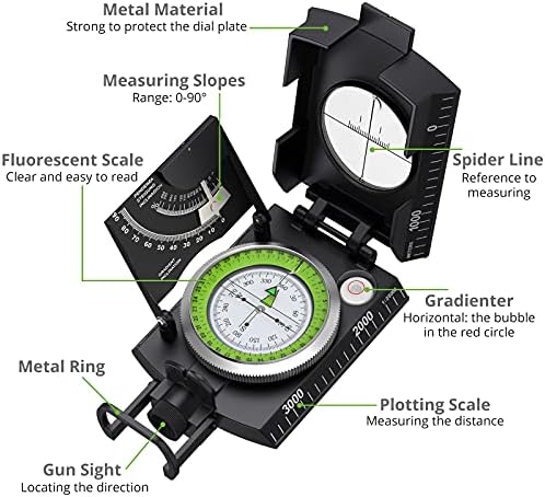 Vue 6 de Proster Boussole Militaire Professionnelle